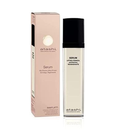 Atashi Firmness and Luminosity S rum High Efficiency Lifting Firmness Redefine oval facial and double chin With EDELWEISS and CARNOSINA Stem Cells For all types of skins 50 ml