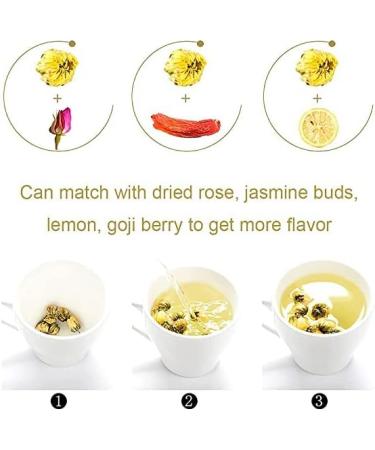  GODSPEED Chrysanthemum Flower Aromatic and Fragrant Green Tea - Tea with raw Chinese herbs and flowers (100 g) - Buy Online on GoSupps.com