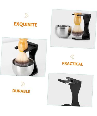 Angoily Razor Set for Men - Comfortable Shaving Brush & Acrylic Stand - Premium Brazing Suits - Buy Online on GoSupps.com