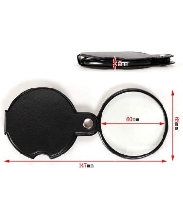 Loupe Lens Best Portable for Reading Inspection Jewelry Coins Hobby Travel Auspicious Clouds - Buy Online on GoSupps.com