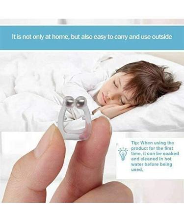 Clipple Anti Snoring Devices - Silicone Magnetic Stop Snoring Nose Clips (4 PCS) - Buy Online on GoSupps.com