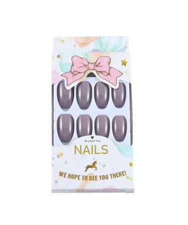 Brishow Salon Quality Artificial Nails - 24pcs Set for Women & Girls - Perfect for DIY Manicure - Buy Online on GoSupps.com