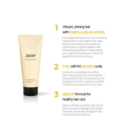 RNW Der. Hair Care Color Protecting Treatment 200ml | Nourishing Repair Therapy for Dyed & Damaged Hair | Korean Hair Care Solution - Buy Online on GoSupps.com