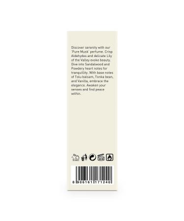 BELLA'VITA Pure Musk Eau De Parfum Perfume with Lily of the Valley Sandalwood and Tonka|Premium Long Lasting Woody Floral Fragrance for Men & Women 100 ML - Buy Online on GoSupps.com