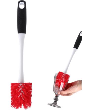 Shakven Water Bottle Cleaner Brush - Bottle Scrubber Brush with Ergonomic Handle - Cup Cleaner Kitchen Scrub Cleaning Brushes for Cup Wine Glasses Coffee Mugs Tumblers Wine Decanters - Buy Online on GoSupps.com