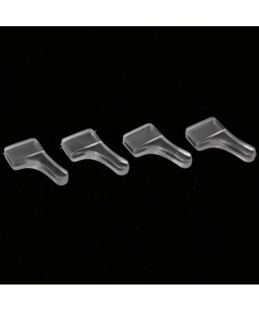 Non-Slip Glasses Ear Handle Hooks - 100 Pairs of Comfortable Plastic Ironing Tip Holders - Transparent Glasses Accessories for Stability - Buy Online on GoSupps.com
