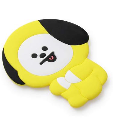 BT21 CHIMMY Small Mini Yellow Handheld Mirror for Women and Girls - Travel-ready Design - Buy Online on GoSupps.com