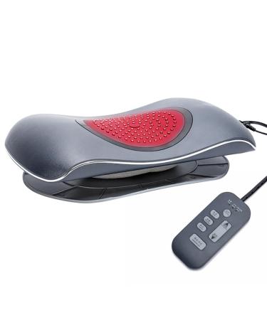 RKXKJ lumbar spine supporter waist-back traction massage massager 6-speed-tens-rice frequency room pulse 3 temperature levels 10-minute smart timing for relaxation back muscles