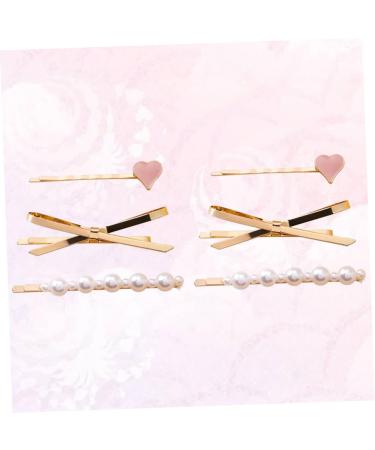 Housoutil Decor Heart Hair Clips Heart Bobby Alloy Hair Barrettes Hair Clips for Women Metal Hair Barrettes Metal Hair Clips Hair Accessories for Women Hair Pin Vintage - Buy Online on GoSupps.com