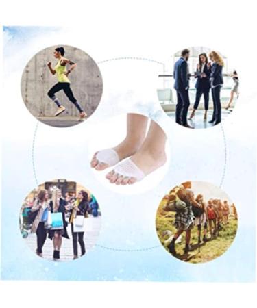 Orthopedic Toe Stretcher & Bunion Corrector - Hallux Valgus Brace for Foot Alignment | Soft Silicone Separator for Day & Night Use - Reusable & Easy to Clean - Buy Online on GoSupps.com