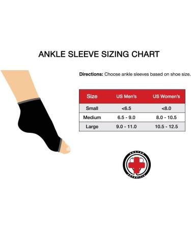 Doctor Developed Ankle Brace & Compression Sleeve | Ankle Support with Silicon Gel Pad & Handbook - Pink/Grey M - Buy Online on GoSupps.com