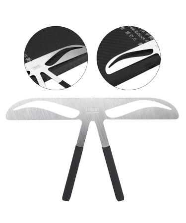 Professional Eyebrow Measuring Device - 1 Piece European Style Template Tool for Perfect Eyebrow Shape - 84 Pack - Buy Online on GoSupps.com
