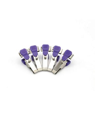 Veterinary EKG/ECG Alligator Electrode Clip Reusable Universal Connection Snap Set of 5