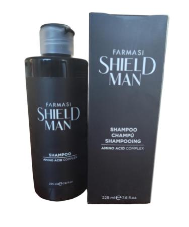 FARMASI Shield Man Shampoo Powerful and Gentle Hair Care Solution for Men 7.6 fl.oz. / 225 ml