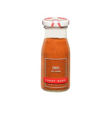 Albert Ménès - Chili Powder - Exclusive Recipe - 100% Natural, No Dyes or Preservatives - Product Packaged in France - Aromat