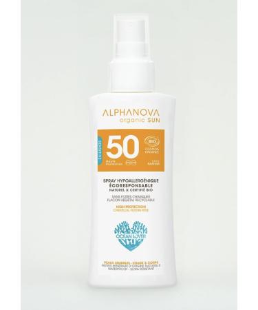 Buy Sun Spray - Organic & Vegan SPF 50 for Skin Protection | Eco-Friendly Sunscreen | International Shipping - Buy Online on GoSupps.com