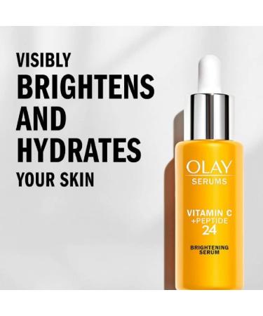 Olay Vitamin C + Peptide 24 Serum - Brightening & Anti-Aging 1.3 oz (2 Pack) - Shop Now for Global Shipping - Buy Online on GoSupps.com