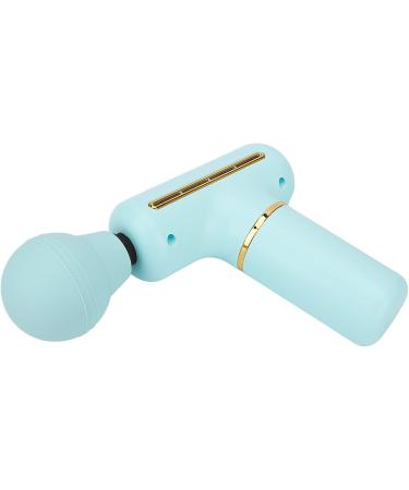 Mini Massage Gun - Portable 4-Speed Muscle Percussion Massager for Deep Relaxation | Ideal for Athletes (Blue) - Buy Online on GoSupps.com