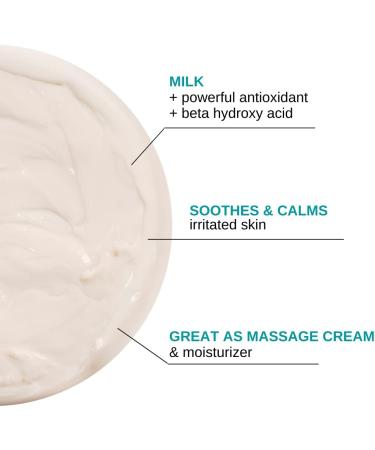 BODIPURE Silky Milk Massage Cream - Ultra Hydrating & Protein-Rich Formula for Professional Muscle & Joint Massage - 8.46 oz - Buy Online on GoSupps.com