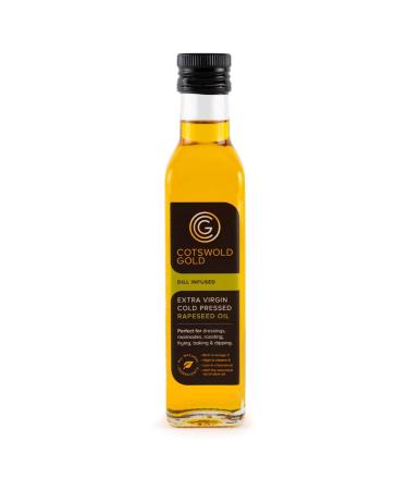 Cotswold Gold Dill Infused Rapeseed Oil 250 ml Dill Infused 250 ml (Pack of 1)