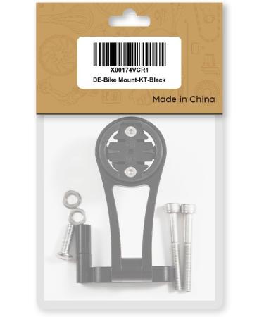 CNC Bicycle Computer Bracket for Garmin | Adjustable Stem Holder for Edge 200 500 510 800 810 1000 1033 - Black - Buy Online on GoSupps.com