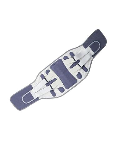 Back Support Belt Lower Back Stretcher Lumbar Traction Device Lower Back Support Brace for Men Women Back Reliever Spinal Belt Blue K - Buy Online on GoSupps.com