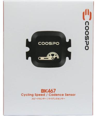 COOSPO Bluetooth Ant+ Bike Speed & Cadence Sensor - IP67 Waterproof Compatible with Zwift Rouvy Kinomap & More (BK467) - Buy Online on GoSupps.com
