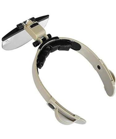Lightweight Magnifying Glass Lens Angle Can Be Adjusted with 4 Kinds of Magnification Lens Head-Mounted Reading Reading Book Reading Newspaper Magnifying Glass Lofty Ambition - Buy Online on GoSupps.com