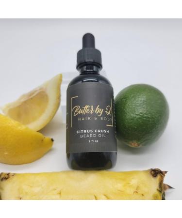 Buy Butter By Q Citrus Crush Beard Oil - All-Natural Growth & Itch Relief for a Healthier Beard | International Shipping Available - Buy Online on GoSupps.com