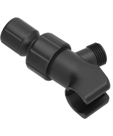 Universal Adjustable Black Shower Arm Holder for Hand Shower Head | Premium Quality & Easy Installation - Buy Online on GoSupps.com