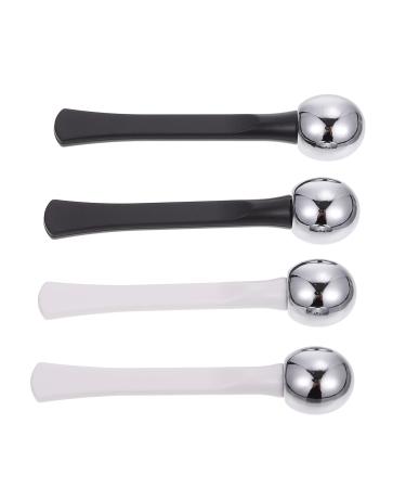 Beaupretty 4pi ces B tonnets De Massage Pour Yeux Lot De Cuill res Cr me Manuelles Masseurs Contour Des Yeux Tiges De Massage Insertion