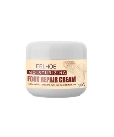 Foot cream for women & men - unparrowed intensively nourishing foot cream for sensitive & dry skin daily care foot cream sensitive 1.00 g (1 Pack) white