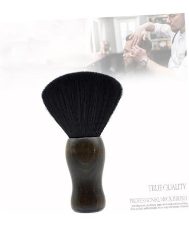 Ipetboom 1pc Salon Face Hair Sweep Cleaner Haircut Hair Brush Cleaner Neck Duster Face Brush Hair Cutting Wood Neck Brush Duster Hairdressing Neck Duster Brush Wooden Soft Fur - Buy Online on GoSupps.com