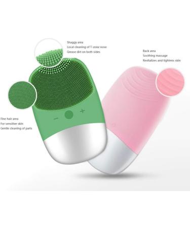 RIYAN Charging Silicone Face Cleansing Brush Cleaner Deep Pore Cleaning Face Washing Product Cleaning Skin - Buy Online on GoSupps.com