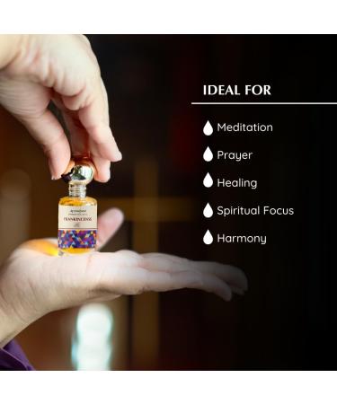 Frankincense Myrrh & Rose of Sharon Anointing Oils | Balsamic Earthy and Sweet | Holy Oil for Prayer and Protection | Made with Biblical Spices and Blessed Virgin Olive Oil from Jerusalem - Buy Online on GoSupps.com