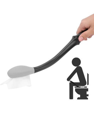 Toilet Aids for Wiping - 15.7 Long Comfort Wiper Handle for Easy Self-Wiping | Gray | International Shipping Available - Buy Online on GoSupps.com