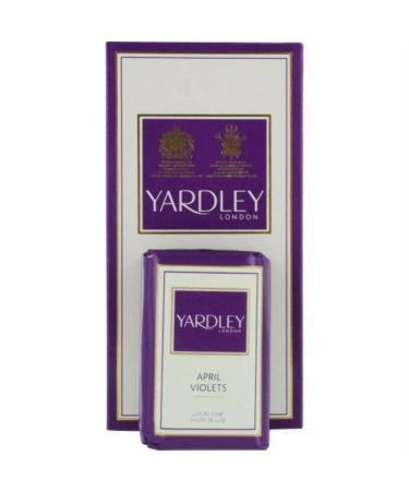 Yardley April Violets Luxury Soaps - 3x3.5 oz | Women's International Shipping - Premium Quality - Buy Online on GoSupps.com