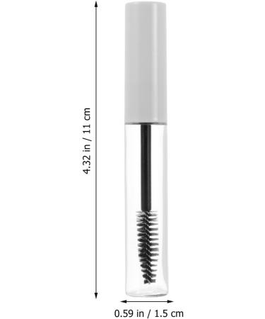 TOVINANNA 30 Pcs Eyelash Tube Mascara Bottles Empty Eyelash Mascara Eyelash Wand Tube Cosmetic White Plastic - Buy Online on GoSupps.com