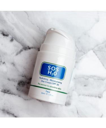 SOS H20 Day Cream with SPF 30 50ml - Buy Online on GoSupps.com