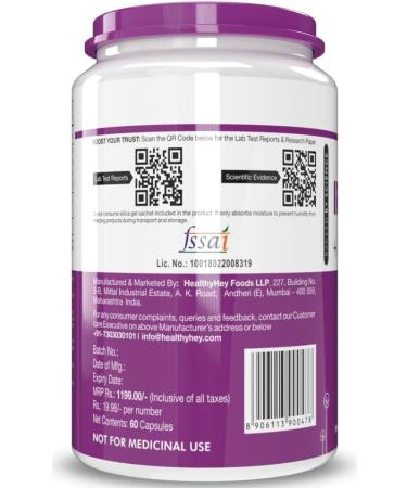 Iron Supplement for Women -100% Chelated - with Vitamin B12 Folic Acid & Vitamin C for High Absorption (60 Veg Capsules) - Buy Online on GoSupps.com