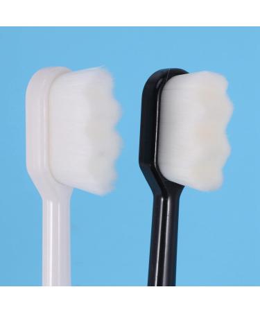 ISTOVO Extra Soft Toothbrush for Sensitive Gums - 20 000 Nano Silk Bristles (4 Pack) | Gentle Care & Effective Cleaning - Buy Online on GoSupps.com