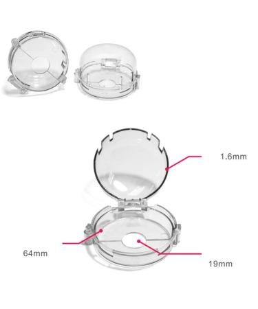 TOYANDONA Clear Stove Knob Covers - Child Safety Gas Knob Protection (5pcs) - Buy Online on GoSupps.com
