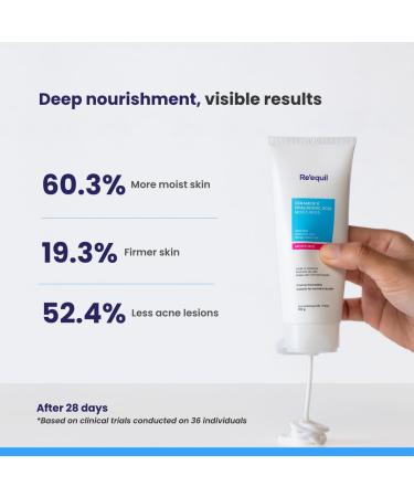 RE' EQUIL Ceramide & Hyaluronic Acid Moisturiser For Normal to Dry Skin -100 g - Buy Online on GoSupps.com