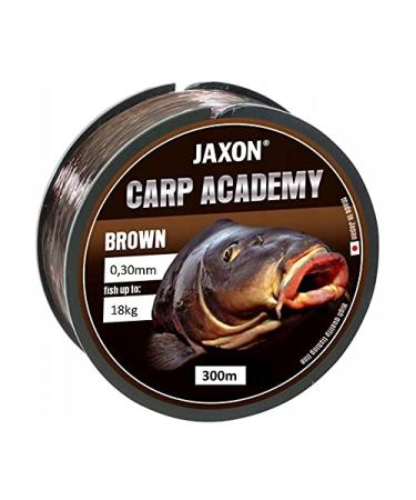Carp line fast sinking fishing line JAXON Satori CARP 300m spool monofilament carp line 300m/0.30mm/18kg - Buy Online on GoSupps.com