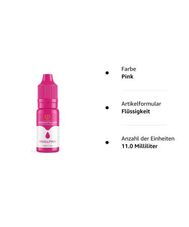 Goodbake Pink Food Coloring (11ml) - Intensive Highly Concentrated Vegan Color for Cakes Fondant Buttercream & More - Perfect for Baking & Drinks - Buy Online on GoSupps.com