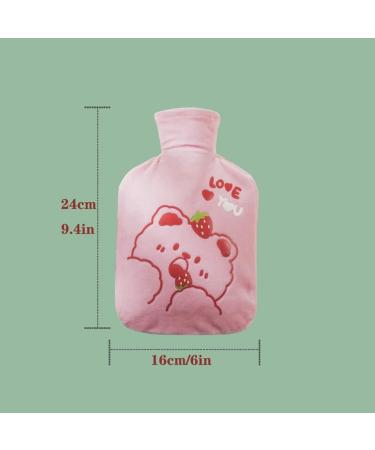 MAIES Classic Heat Bottle - Long-Lasting PVC Heat Pocket with Knitted Cover | Reusable & Portable for Warmth | International Shipping Available - Buy Online on GoSupps.com