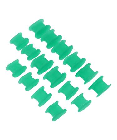 Silicone Toe Separator 8 Pairs - Bunion Straightener & Hallux Valgus Corrector - Flexible Overlapping Toes Spacer - Buy Online on GoSupps.com
