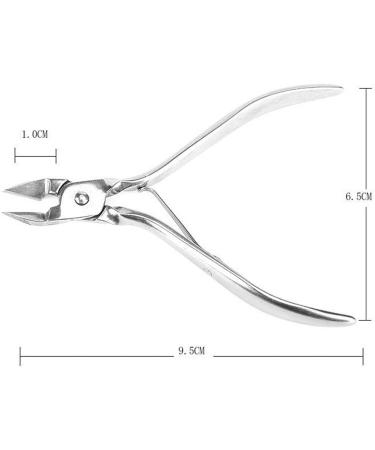 SVAASA Nail Clippers Professional Stainless Steel Cuticle Nail Nipper Clipper Trim Plier Cutter Beauty Nail Tools Nail Art Manicure Pedicure Care - Buy Online on GoSupps.com