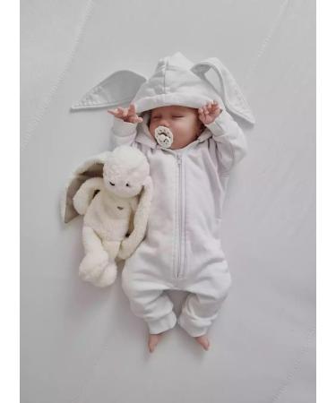 myHummy 5-in-1 Slumber Bunny - Ecru-Gray | Sleep Aid & Night Light for Babies - International Shipping Available - Buy Online on GoSupps.com