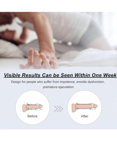 H2SON Penis Extender Penis Stretcher Enlarge Device Penis Length Enlargement Kit Length Penis Train Physical Enlager Device(Rose Gold) B Gold - Buy Online on GoSupps.com